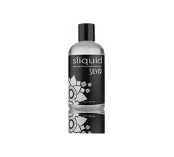 Sliquid Silver Silicone Lube Glycerine & Paraben Free - 8.5 oz Bottle